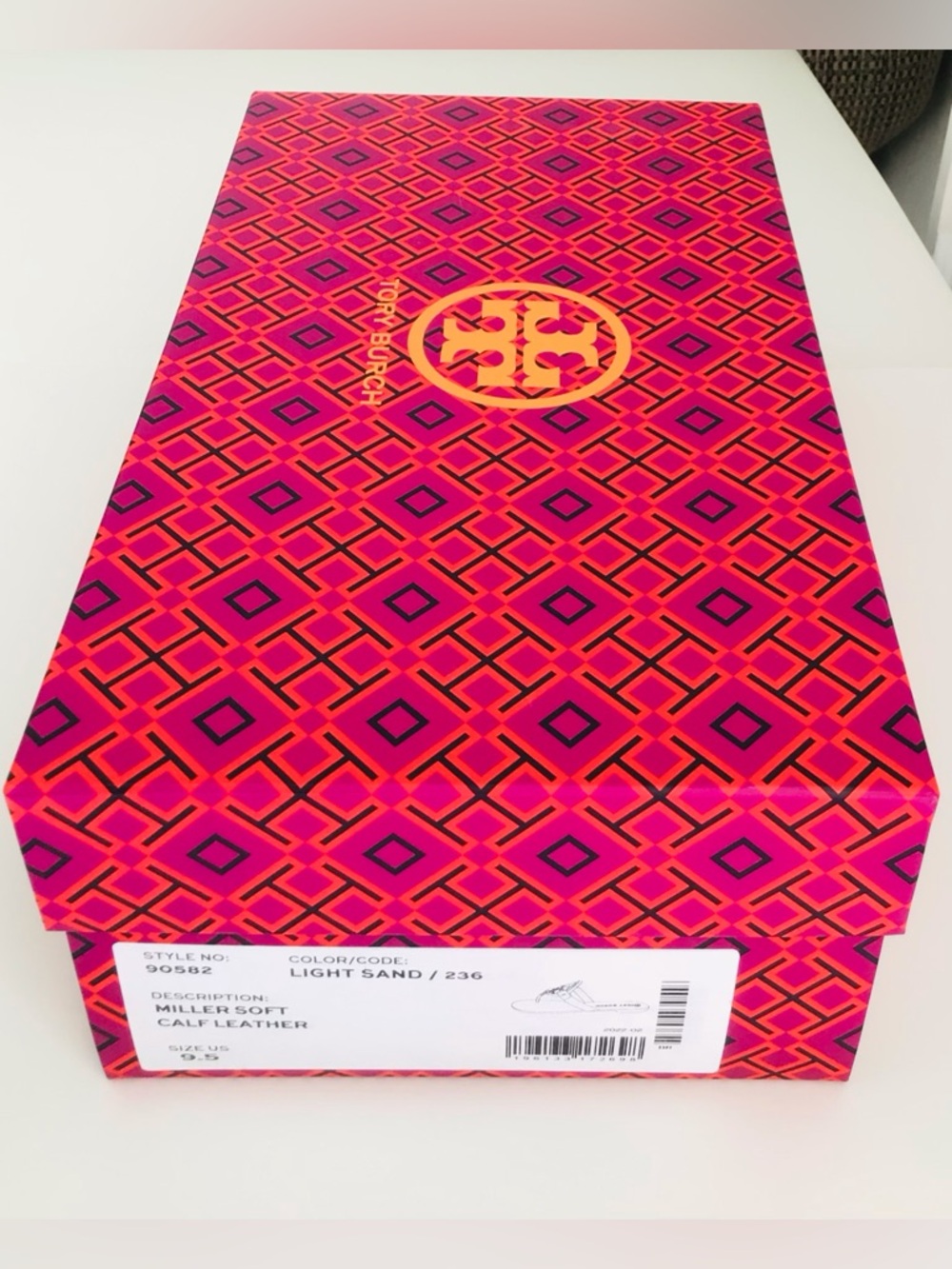 Tory Burch Miller Leather Sandals-New In Box With Dust Bag - Picture 8 of 11